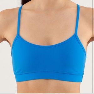 Lululemon flow Y blue bra